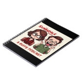 Sunnydale Diaries Podcast Logo Notebook Notizblock (Linke Seite)