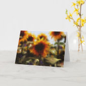 Sunnyside herauf Kunst-Gruß-Karte Karte (Gelbe Blume)