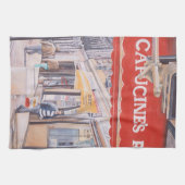 Sunnyside of Second Avenue Geschirrtuch (Horizontal)