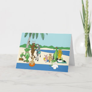 Sunnyside Up Beach Geburtstag Karte