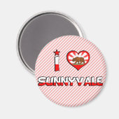 Sunnyvale, CA Magnet (Vorderseite/Rückseite)