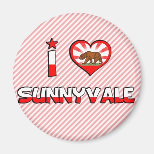 Sunnyvale, CA Magnet (Vorne)
