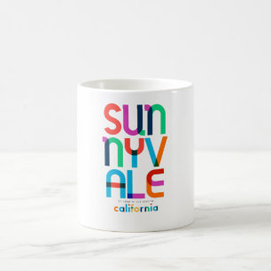 Sunnyvale California Mitte Jahrhundert, Pop Art, Kaffeetasse
