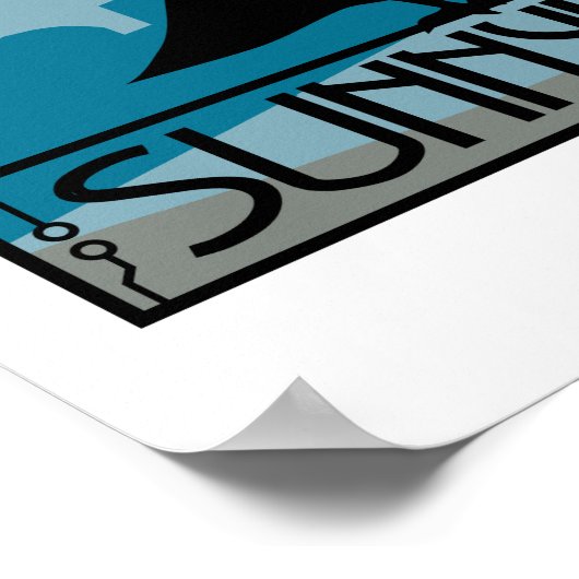 Sunnyvale Crow Poster (Ecke)