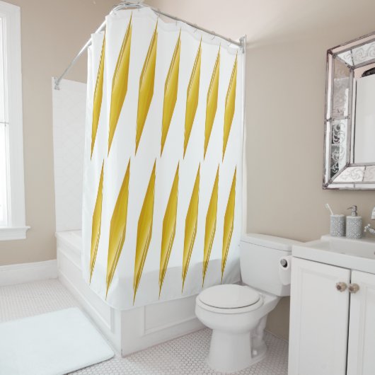 Sunray-Gold Duschvorhang (Beispiel)