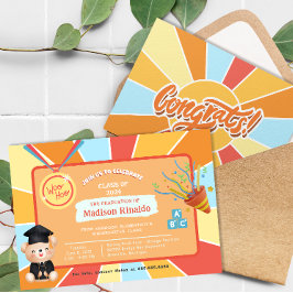 Sunray Kids Elementary Abschluss Celebration Einladung