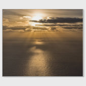 Sunrise above the Atlantic ocean Geschenkpapier (Flach)