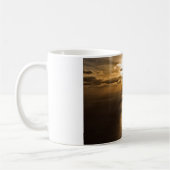 Sunrise above the Atlantic ocean Kaffeetasse (Links)