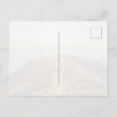 Sunrise Above the Clouds in Madeira, Pico Ruivo Postkarte (Rückseite)