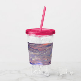 Sunrise-Acrylglas-Pour-Tumbler Acryltrinkbecher