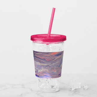 Sunrise-Acrylglas-Pour-Tumbler Acryltrinkbecher