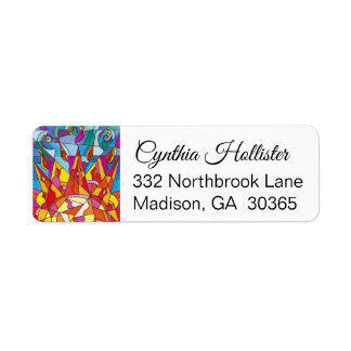 Sunrise Address Label von Leslie Clair Bures