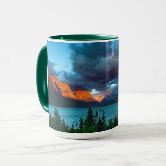 SunRise am St. Mary Lake Tasse (Vorderseite Links)