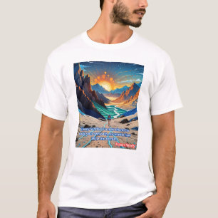Sunrise Art: Gehen Sie Ihren eigenen Weg T-Shirt
