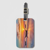 Sunrise at Al Wakrah Beach - Katar Gepäckanhänger (Vorderseite Vertikal)