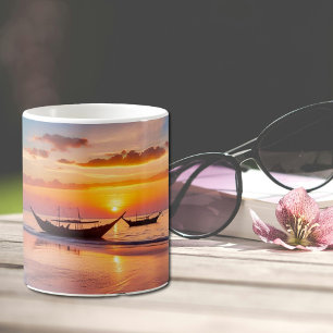 Sunrise at Al Wakrah Beach - Katar Kaffeetasse