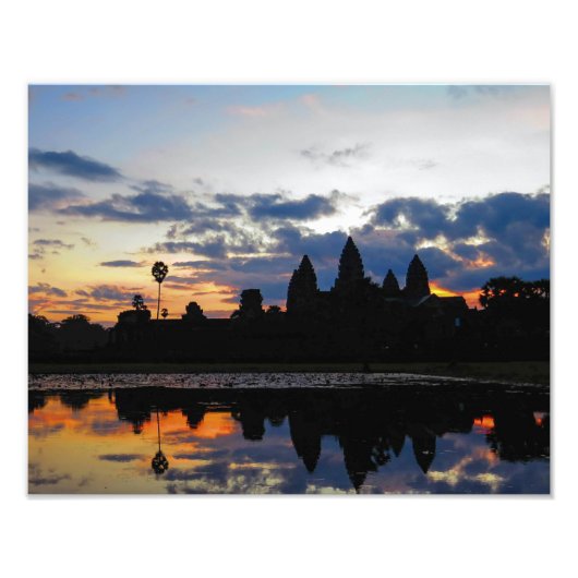 Sunrise at Angkor Wat, Kambodscha - Foto Print (Vorne)