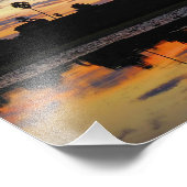 Sunrise at Angkor Wat, Kambodscha - Foto Print (Ecke)