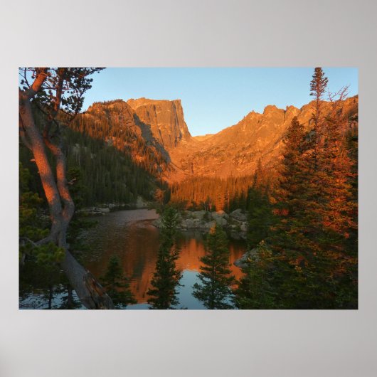 Sunrise at Dream Lake II Poster (Vorne)