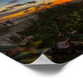 Sunrise at Jetty Park, Fort Pierce, Florida Poster (Ecke)