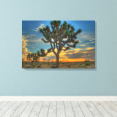 Sunrise at Joshua Tree National Park Leinwanddruck (Insitu (Holzboden))