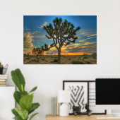 Sunrise At Joshua Tree National Park Poster (Heimbüro)