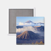 Sunrise at Mount Bromo, Java, Indonesien Magnet (Vorderseite/Rückseite)