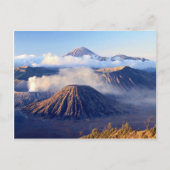 Sunrise at Mount Bromo, Java, Indonesien Postkarte (Vorderseite)