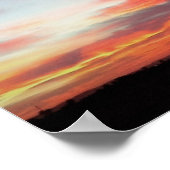 Sunrise at Newport Beach, CA Poster (Ecke)
