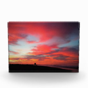 Sunrise at Newport Beach, Kalifornien Fotoblock
