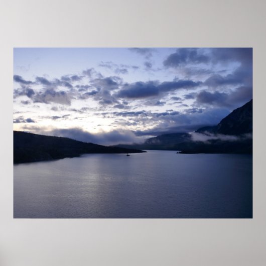 Sunrise at St. Mary Lake II Poster (Vorne)