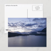 Sunrise at St. Mary Lake II Postkarte (Vorne/Hinten)