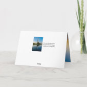 Sunrise at the Arch Karte (Rückseite)