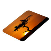 Sunrise at the Masai Mara, Kenia Magnet (Linke Seite)