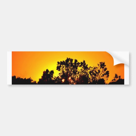 Sunrise Autoaufkleber (Vorne)