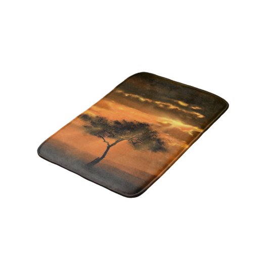 Sunrise Bath Mat Badematte (Schrägansicht)