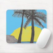 Sunrise Beach Scene Mouse Pad Mousepad (Mit Mouse)
