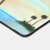 Sunrise Beach Schreibtischunterlage (Ecke)