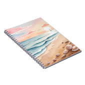 Sunrise Beach Serenity-Notebook Notizblock (Rechte Seite)