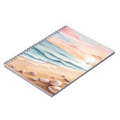 Sunrise Beach Serenity-Notebook Notizblock (Linke Seite)