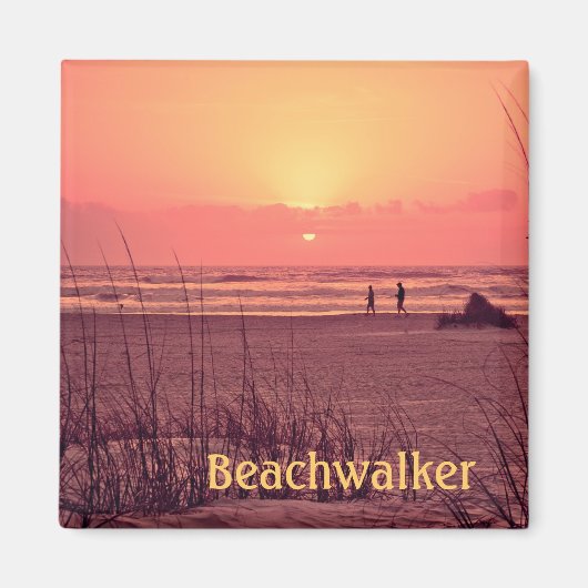 Sunrise Beachwalker Magnet (Vorne)