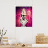 Sunrise Berlin Statue Poster (Küche)