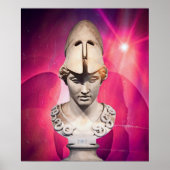 Sunrise Berlin Statue Poster (Vorne)