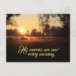 Sunrise Bible Verse Postkarte