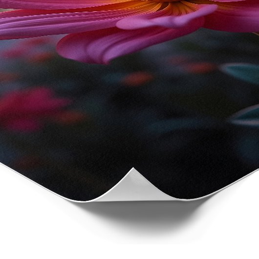 Sunrise Bloom poster (Ecke)