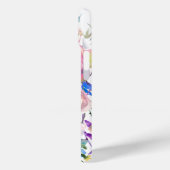 Sunrise Boho Floral Monogramm Case-Mate iPhone Hülle (Rückseite / Links)