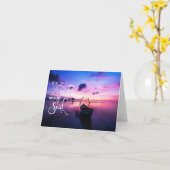 Sunrise Boot Es ist gut Card Karte (Gelbe Blume)