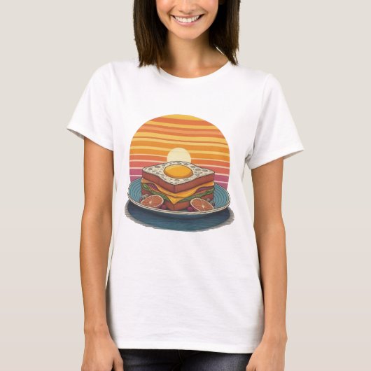 Sunrise Breakfast Bliss T-Shirt (Vorderseite)