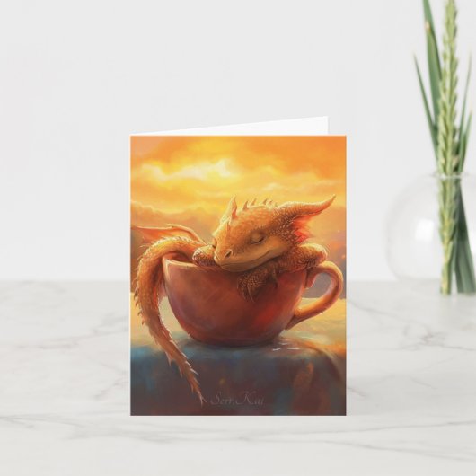 Sunrise Brew Card Dankeskarte (Vorderseite)