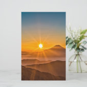 Sunrise Briefpapier (Stehend Vorderseite)